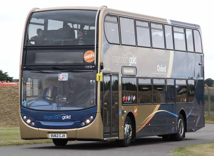 Stagecoach Oxford Gold Scania N230UD ADL Enviro400 15838